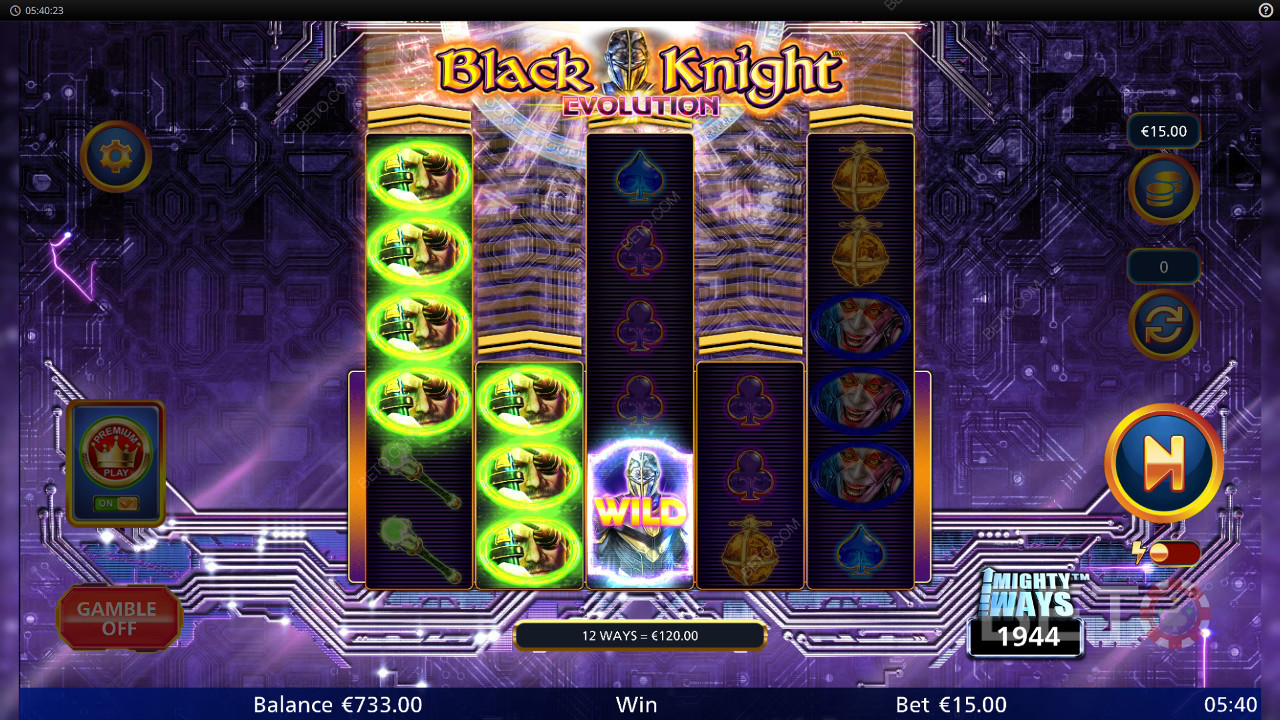 BETO Slots 的《黑騎士進化》評測