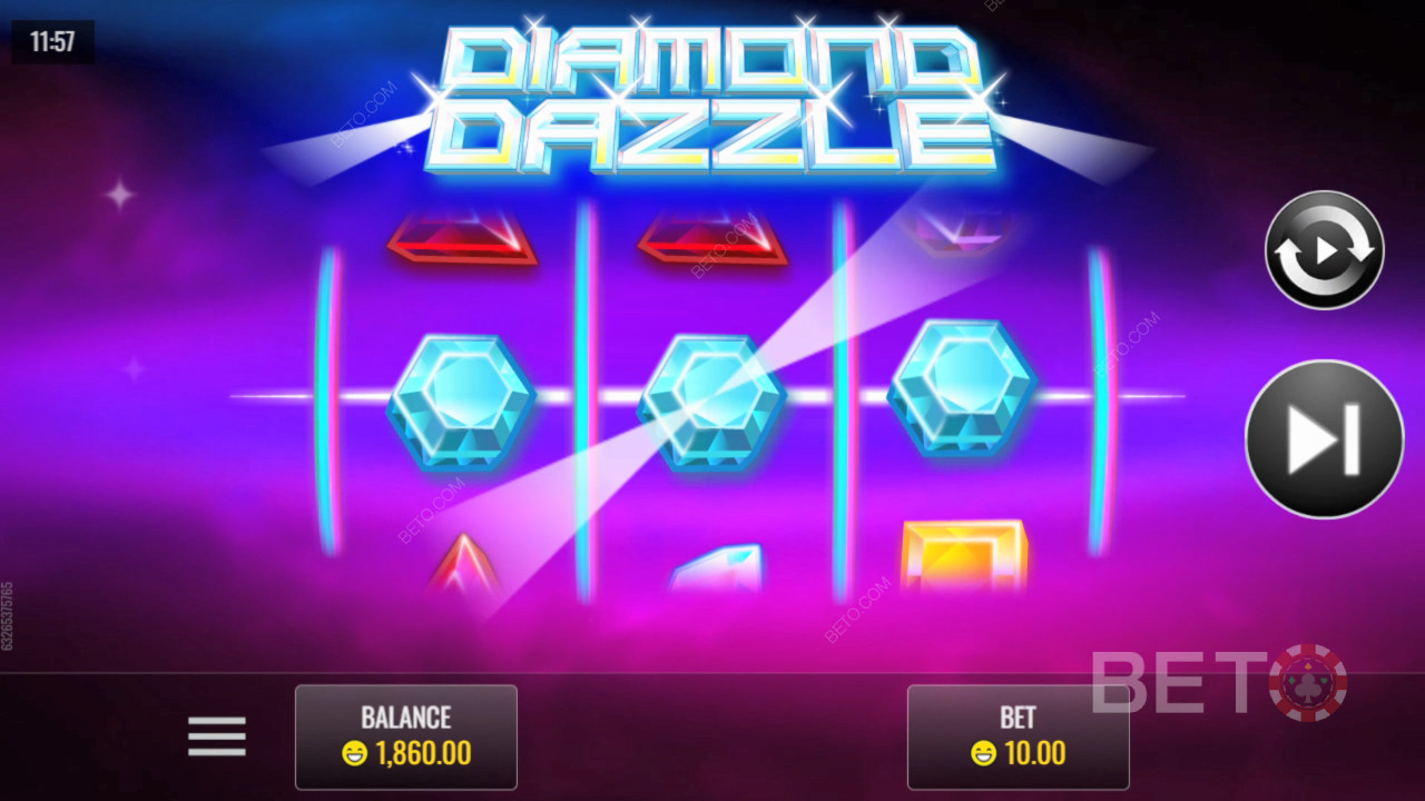 BETO Slots 的 Diamond Dazzle 評論