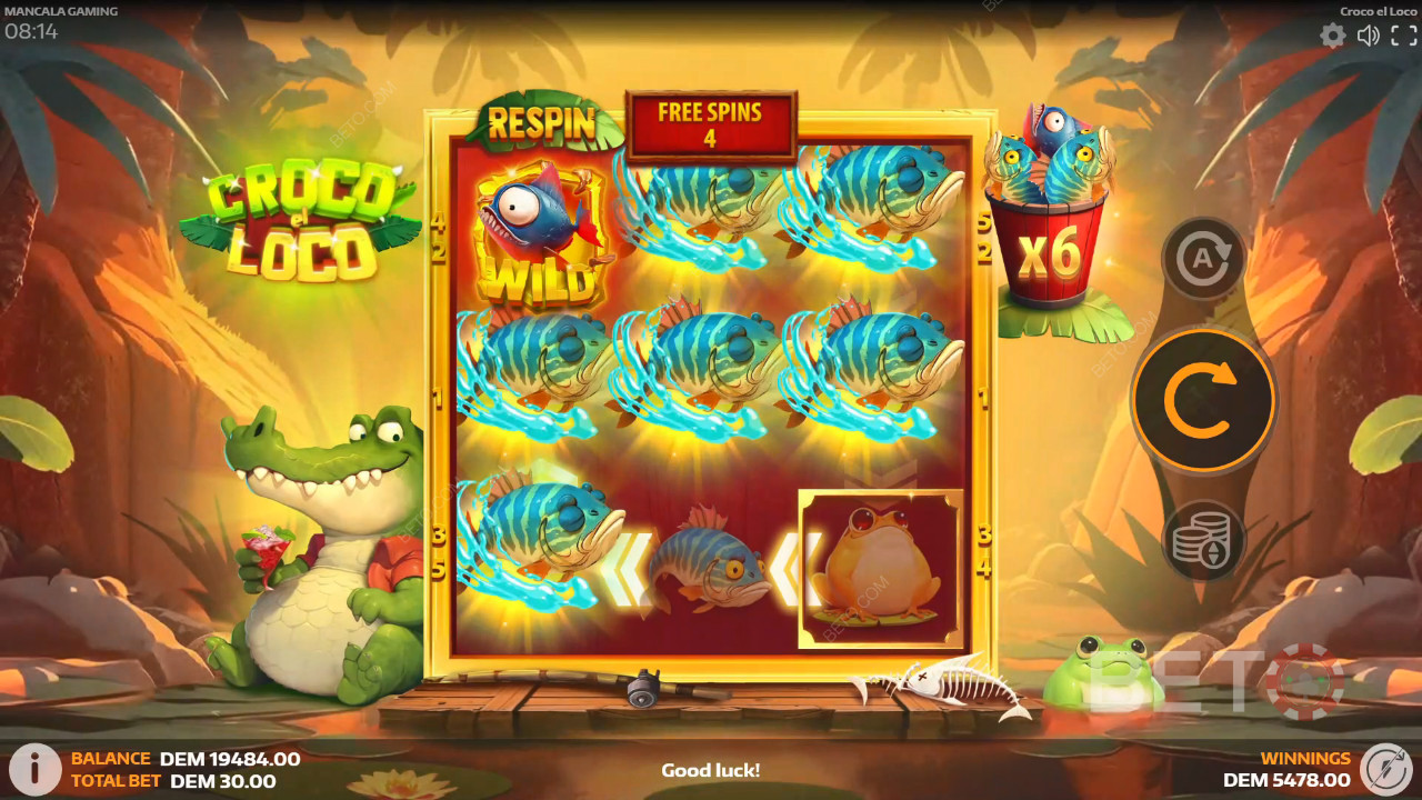 BETO Slots 對 Croco el Loco 的評論