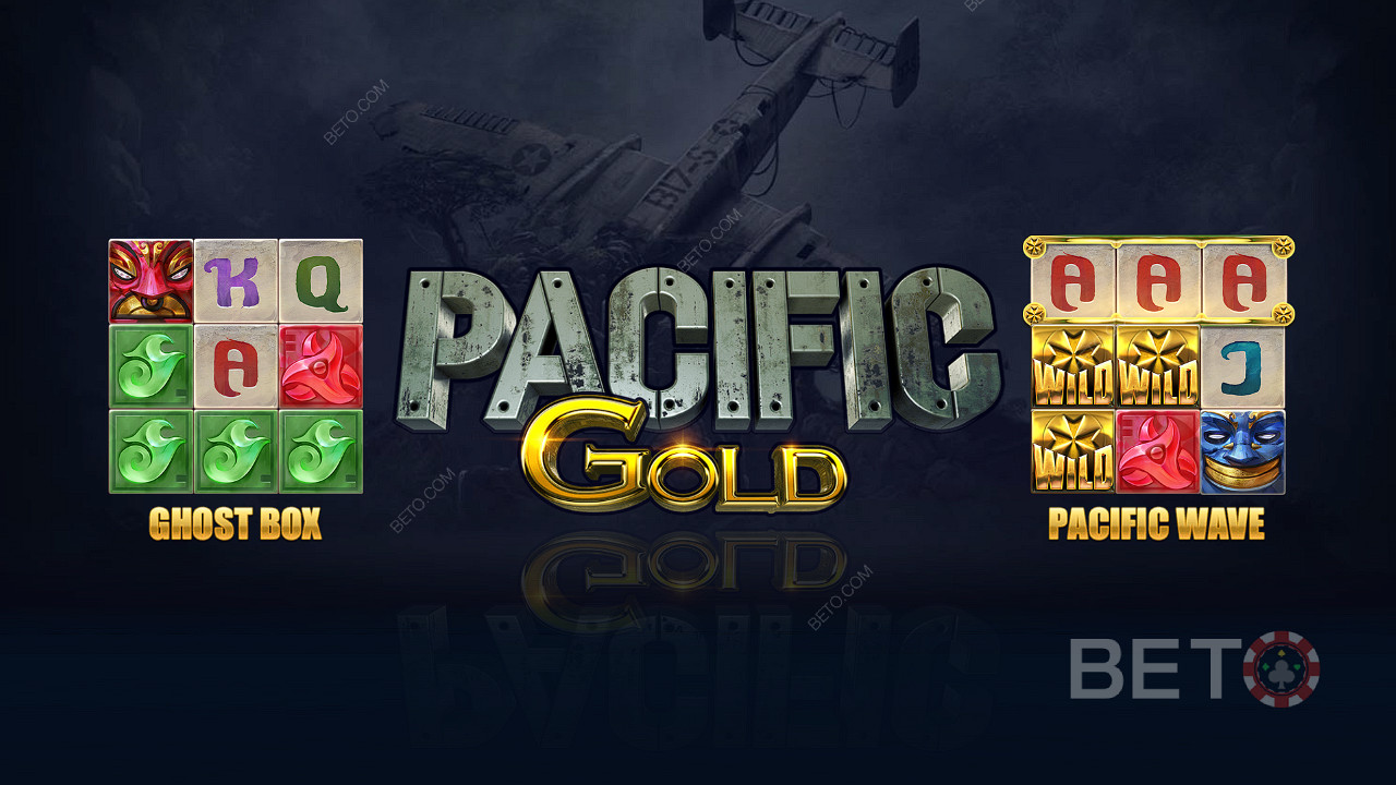 在 Pacific Gold 老虎機中享受 Ghost Box 和E Wave 等獨特功能