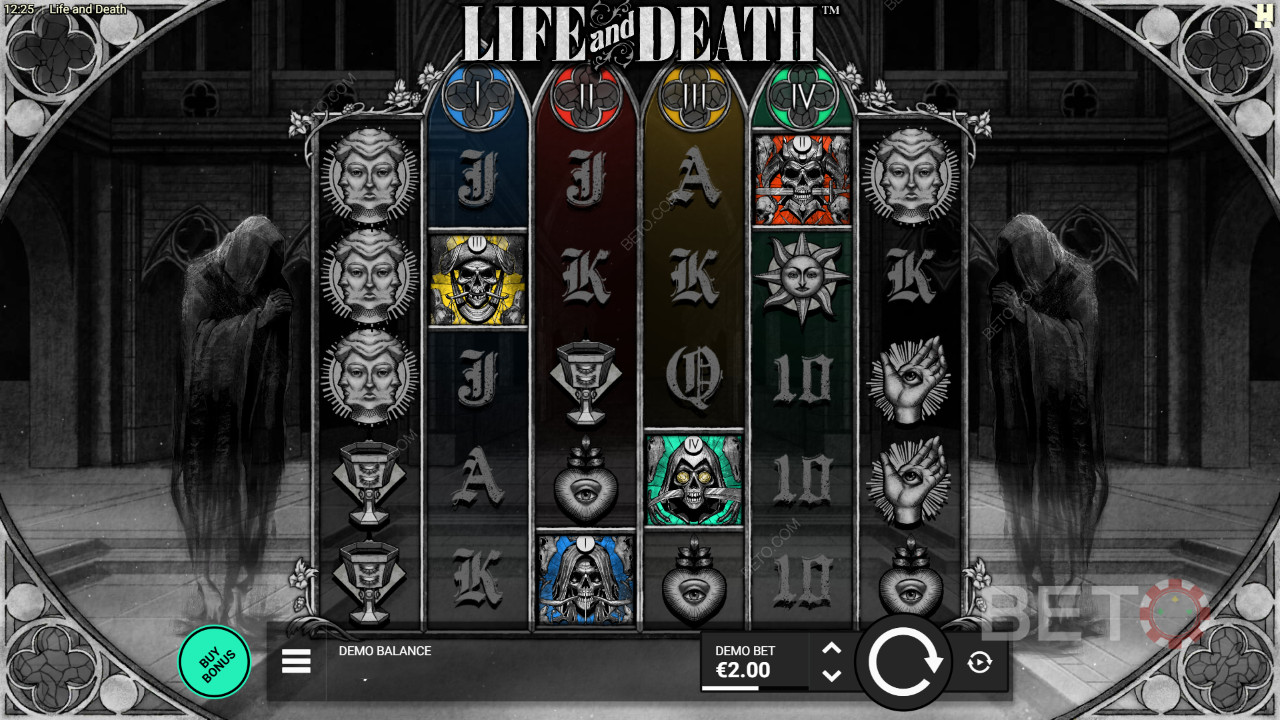 Hacksaw Gaming出品的《生死之間》中的獎勵功能詳解