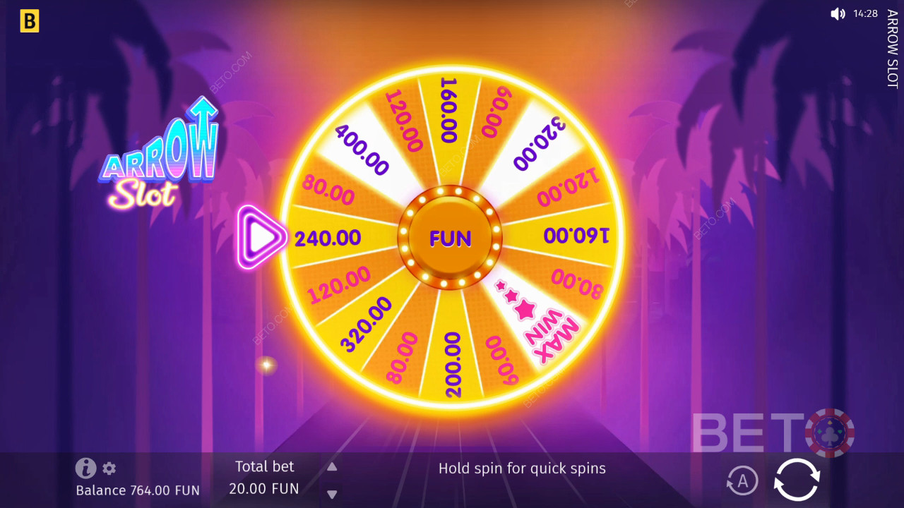 BETO Slots 的 Arrow Slot 評測