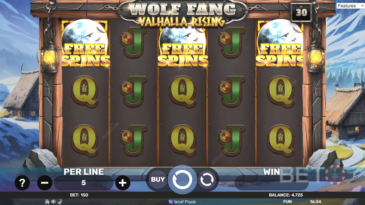 BETO Slots 評測： Wolf Fang - Valhalla Rising