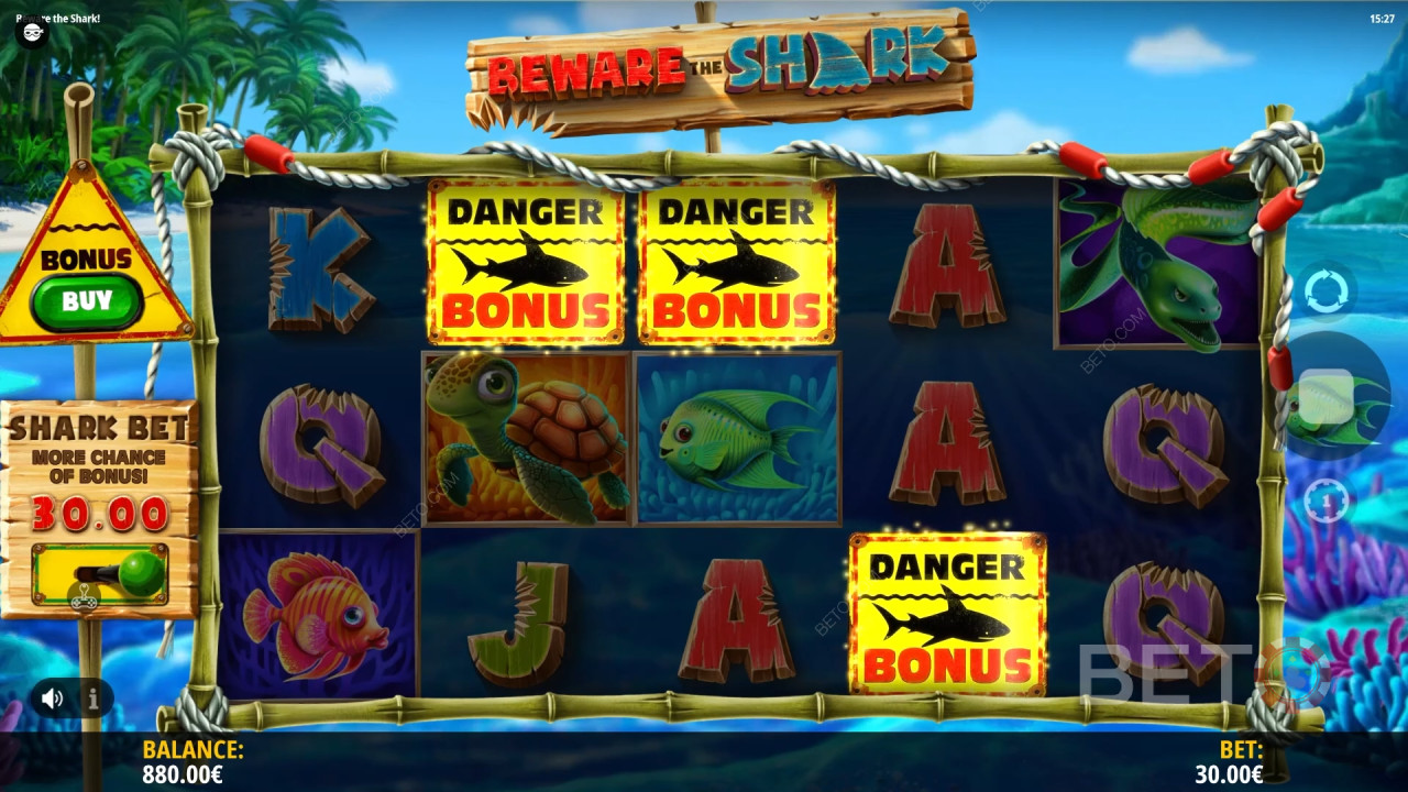 BETO Slots 的《小心鯊魚》評論