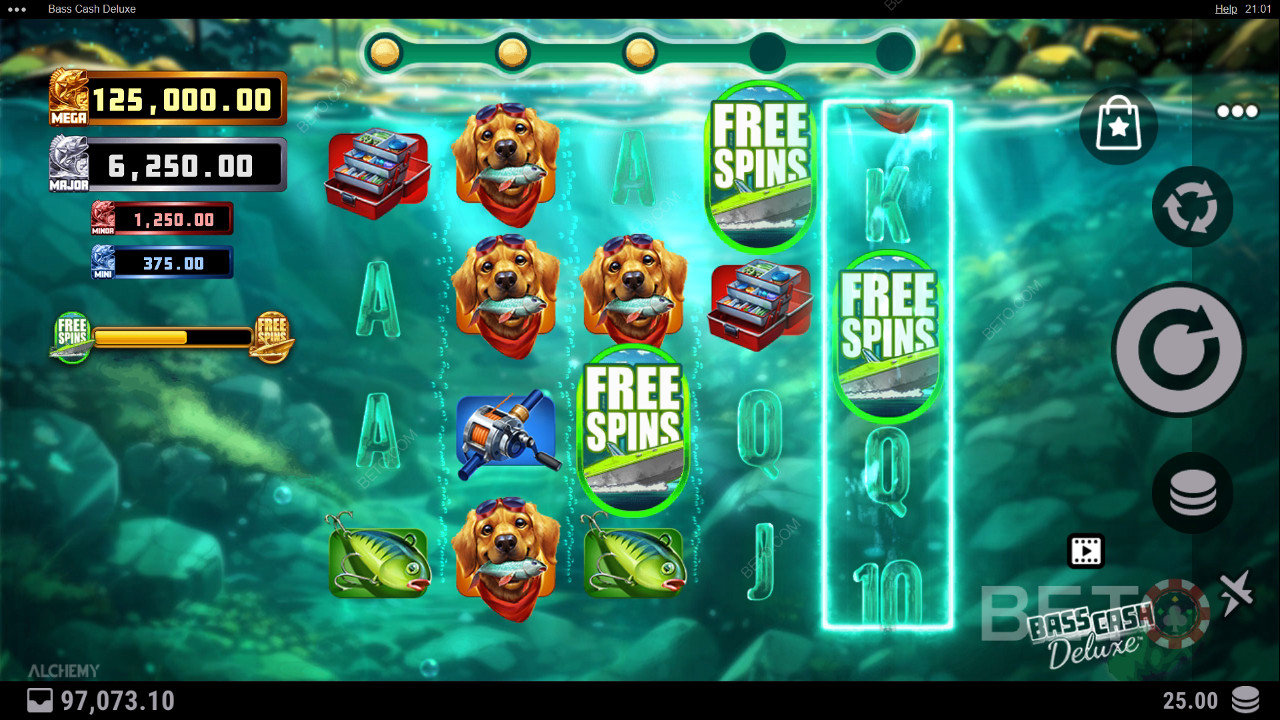 BETO Slots 評測：Bass Cash Deluxe