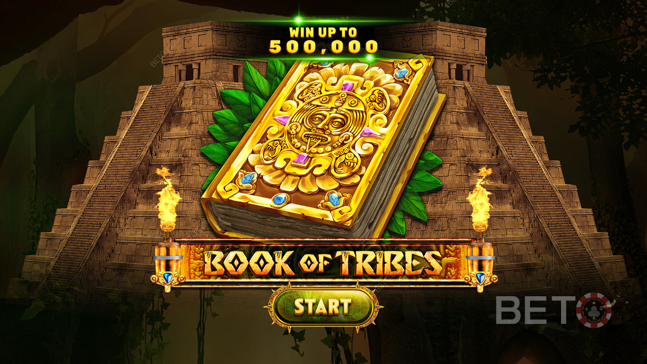 在 Book of Tribes 在線老虎機中贏得高達 5,000 倍的本金