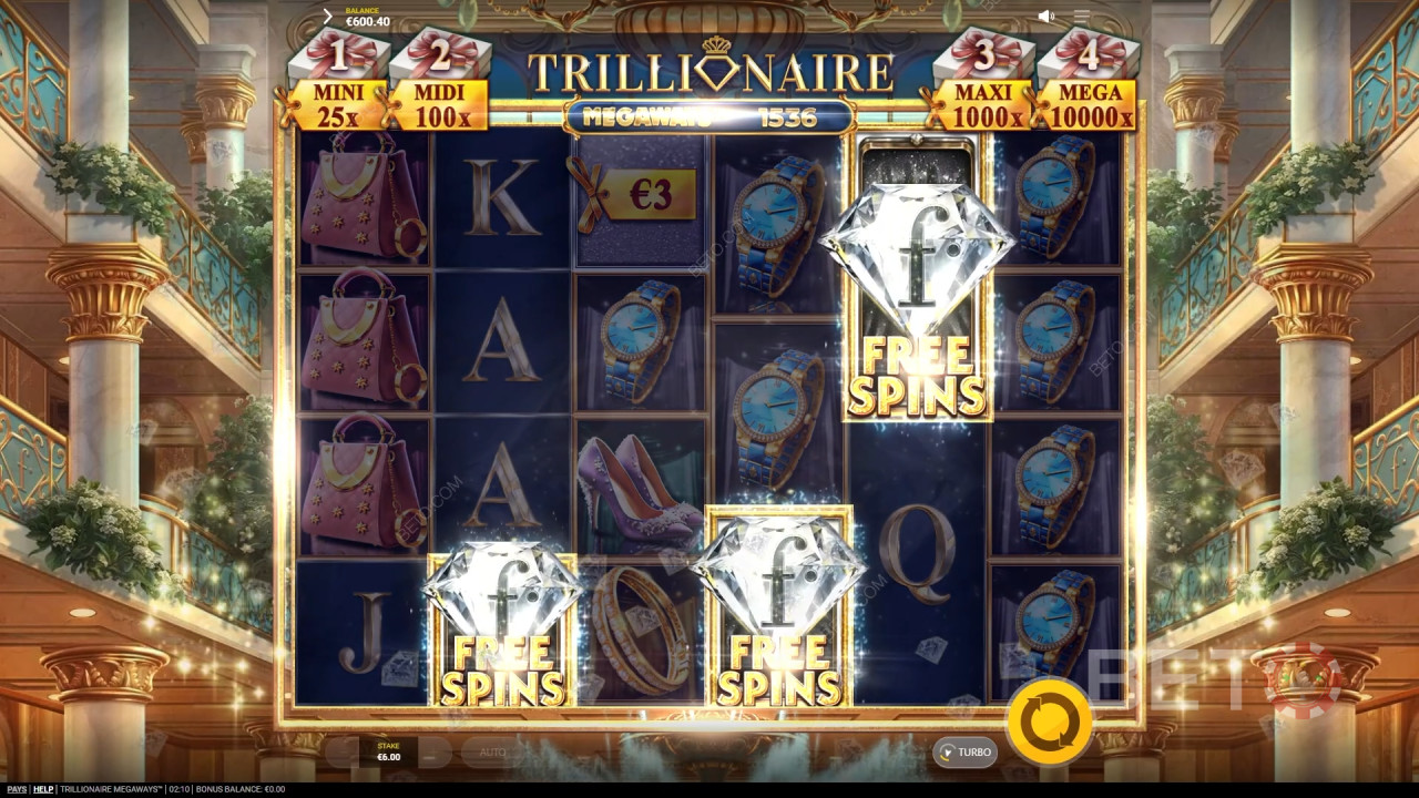 BETO Slots 對 Trillionaire Megaways 的評價