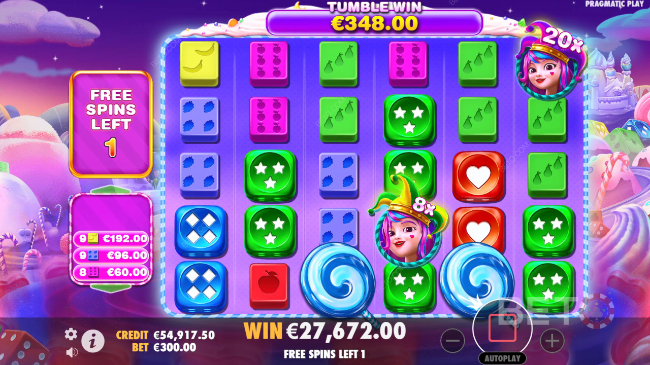 Pragmatic Play推出的Sweet Bonanza 1000 Dice 獎勵功能詳解