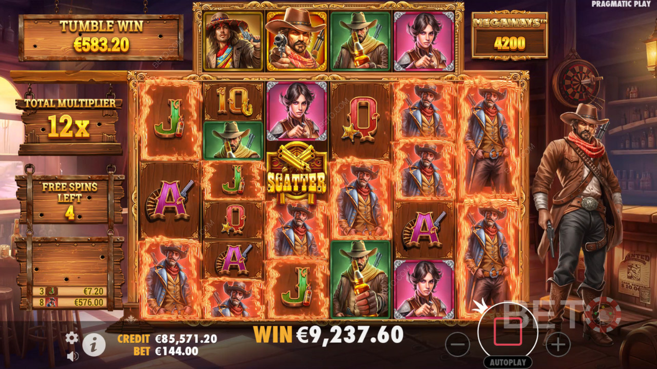 BETO Slots 評測：Bandit Megaways