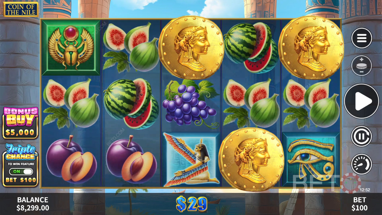 BETO Slots 的《尼羅河硬幣》評論