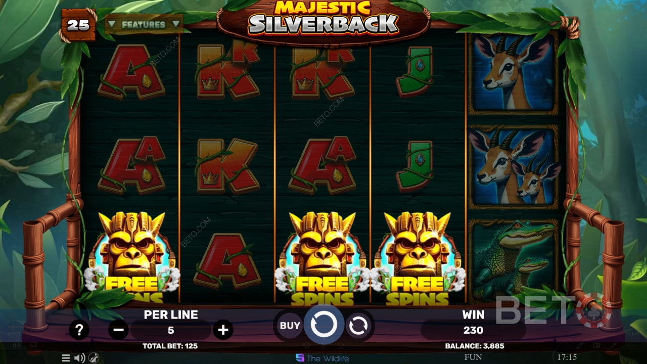 BETO Slots 對 Majestic Silverback 的評測