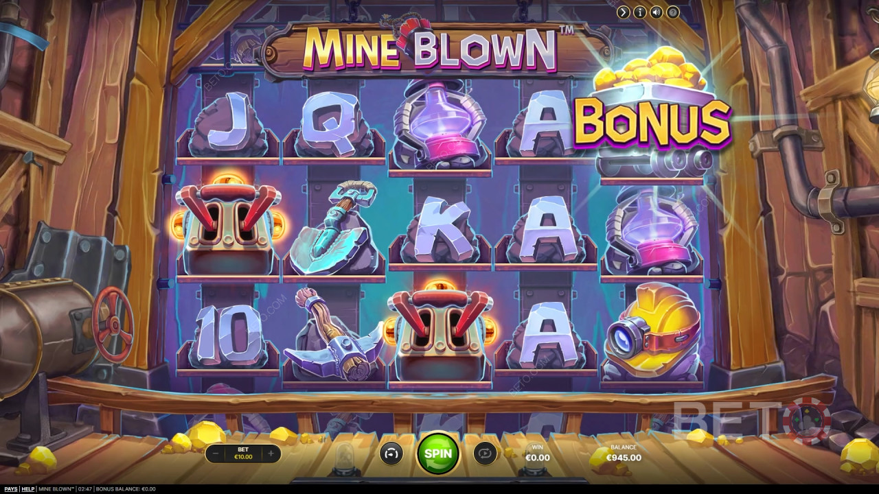 BETO Slots 的 Mine Blown 評測