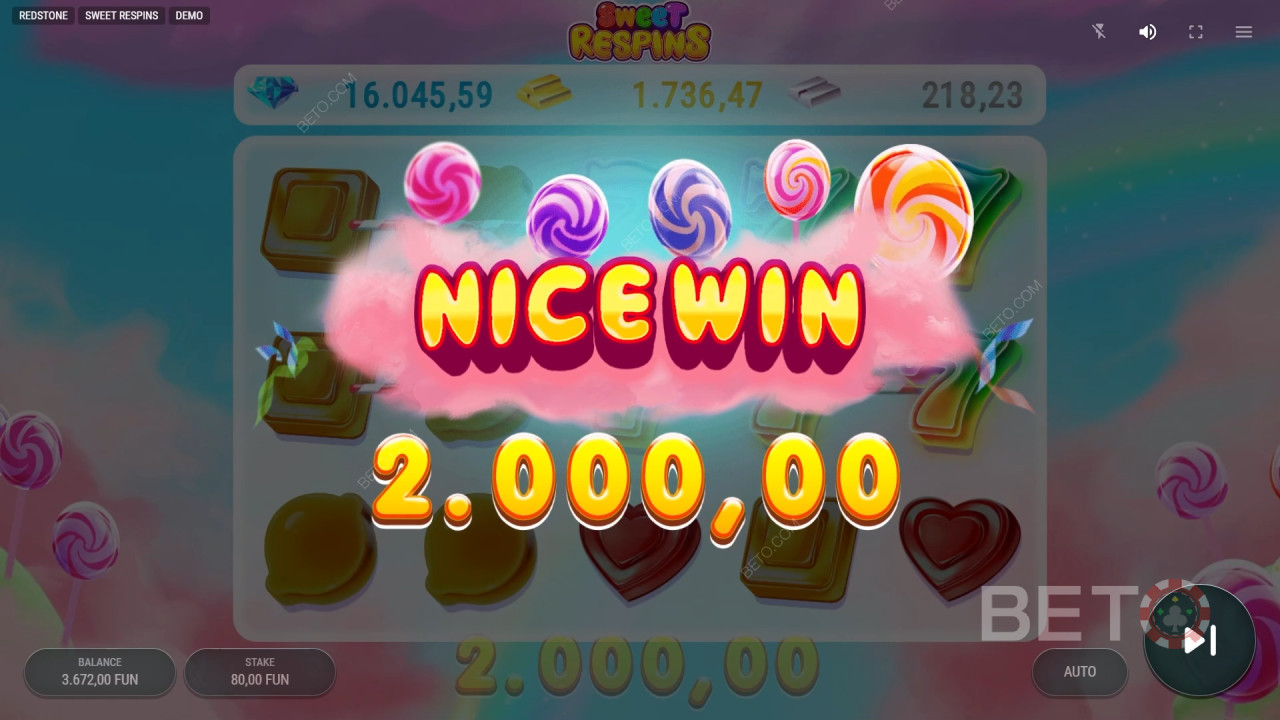 BETO Slots 對 Sweet Respins 的評測