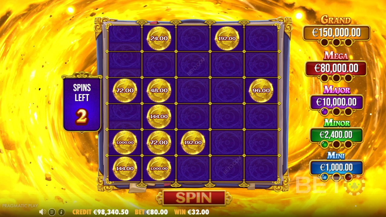 Pragmatic Play出品的《Spellmaster》中的獎勵功能詳解