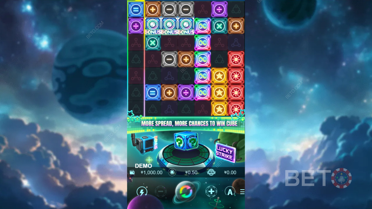PlayStar 的《Cube》遊戲獎勵功能詳解？