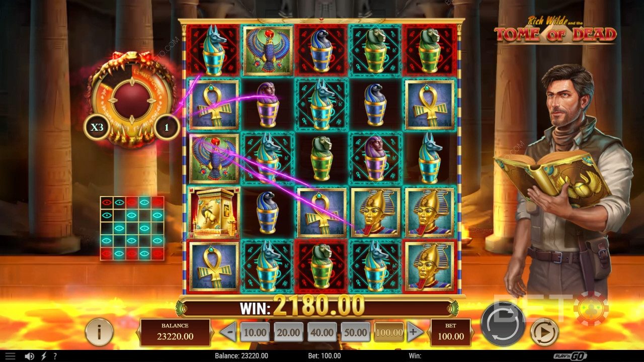 BETO Slots 對 Rich Wilde 和亡靈之書的評測