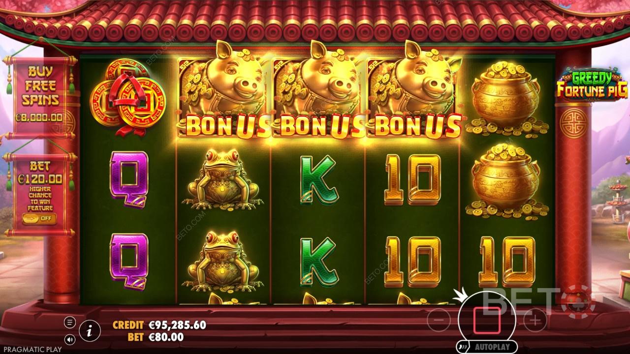 BETO Slots 的《貪婪的財富豬》評測
