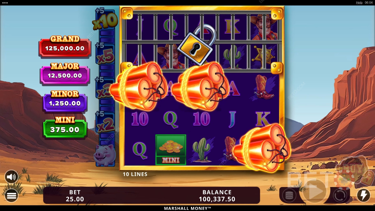 Blue Ring Studios 出品的《Marshall Money》中的獎勵功能詳解