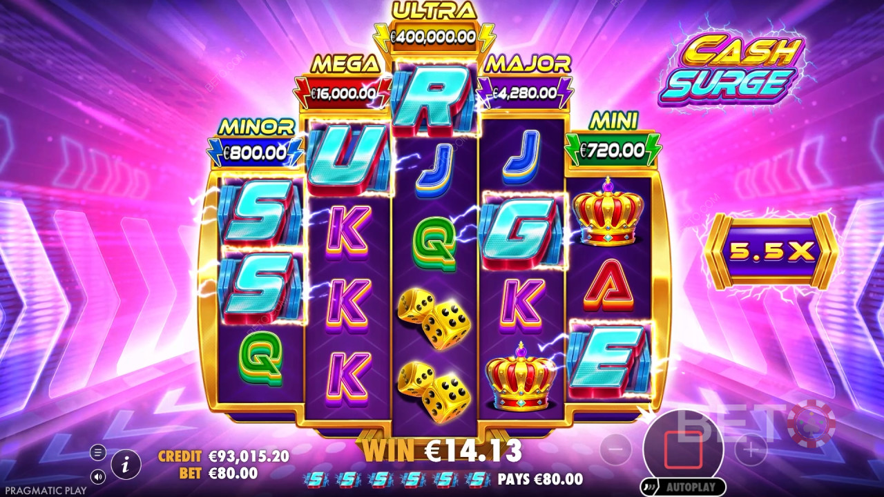 BETO Slots 的 Cash Surge 評測