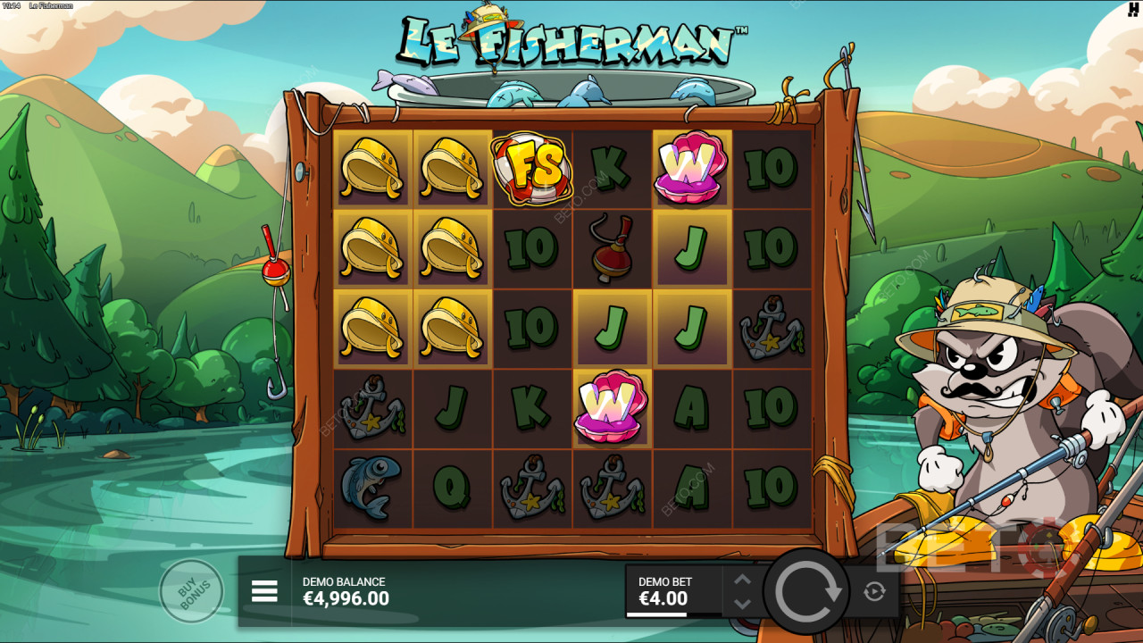 Hacksaw Gaming出品的《Le Fisherman》中的獎勵功能詳解