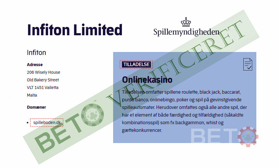 Spilleboden - 一家獲得丹麥博彩管理局許可的現代化賭場