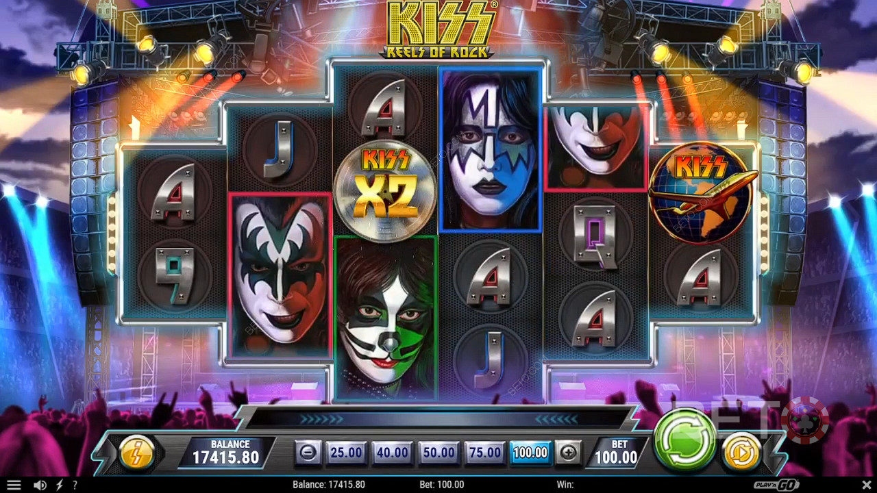 KISS Reels of Rock 免費遊戲