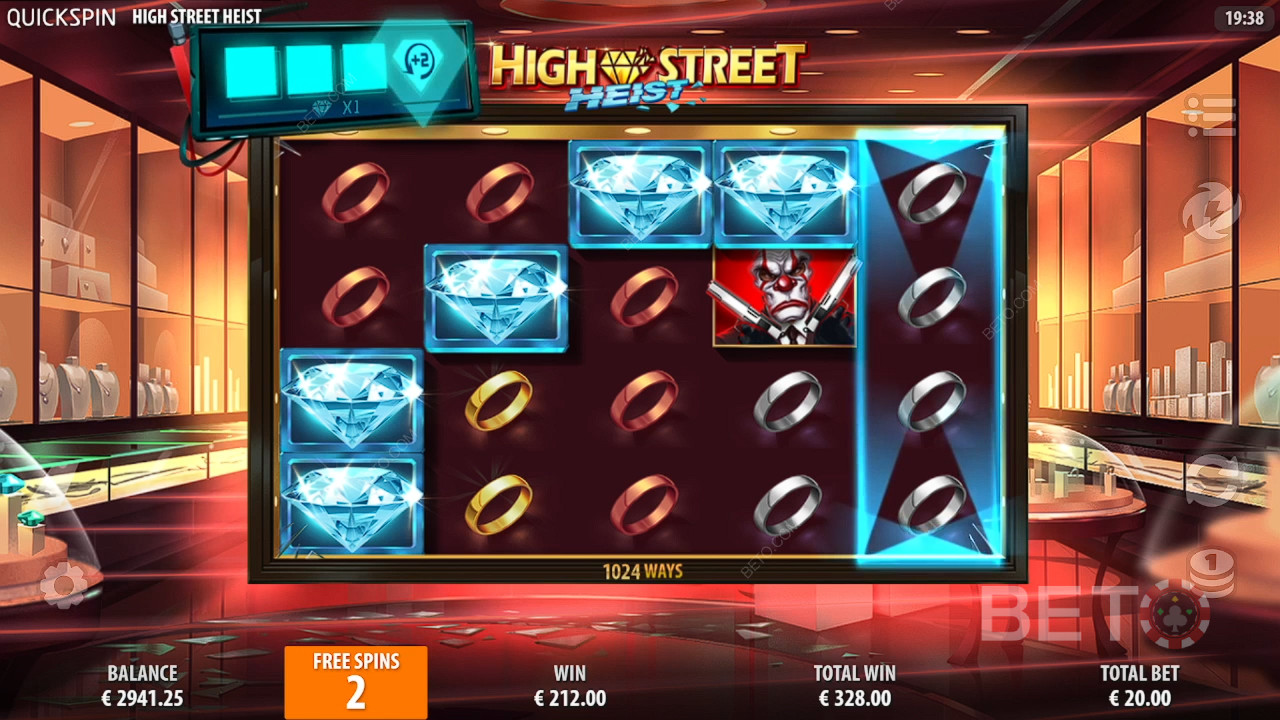 BETO 老虎機的 Highstreet Heist 評論