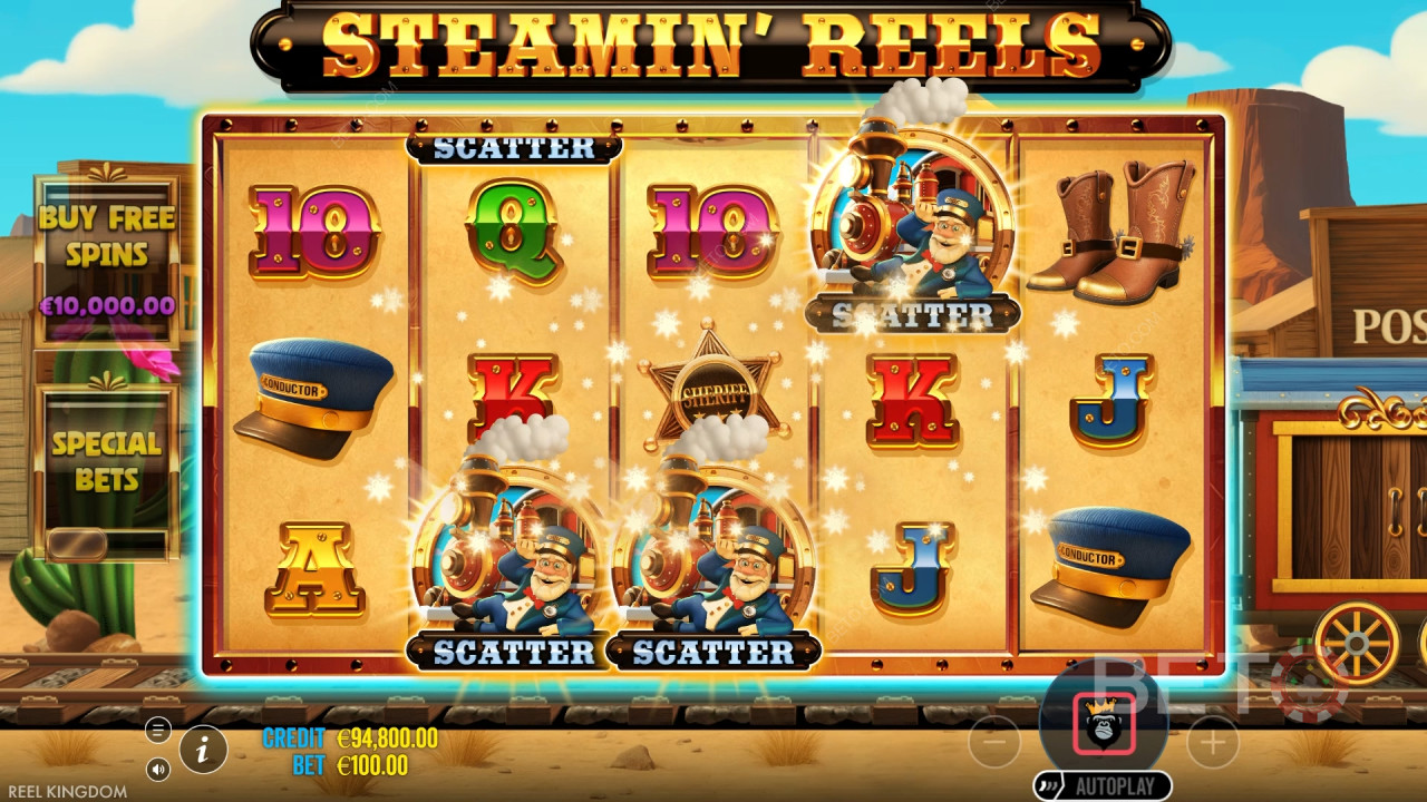 BETO Slots 對 Steamin