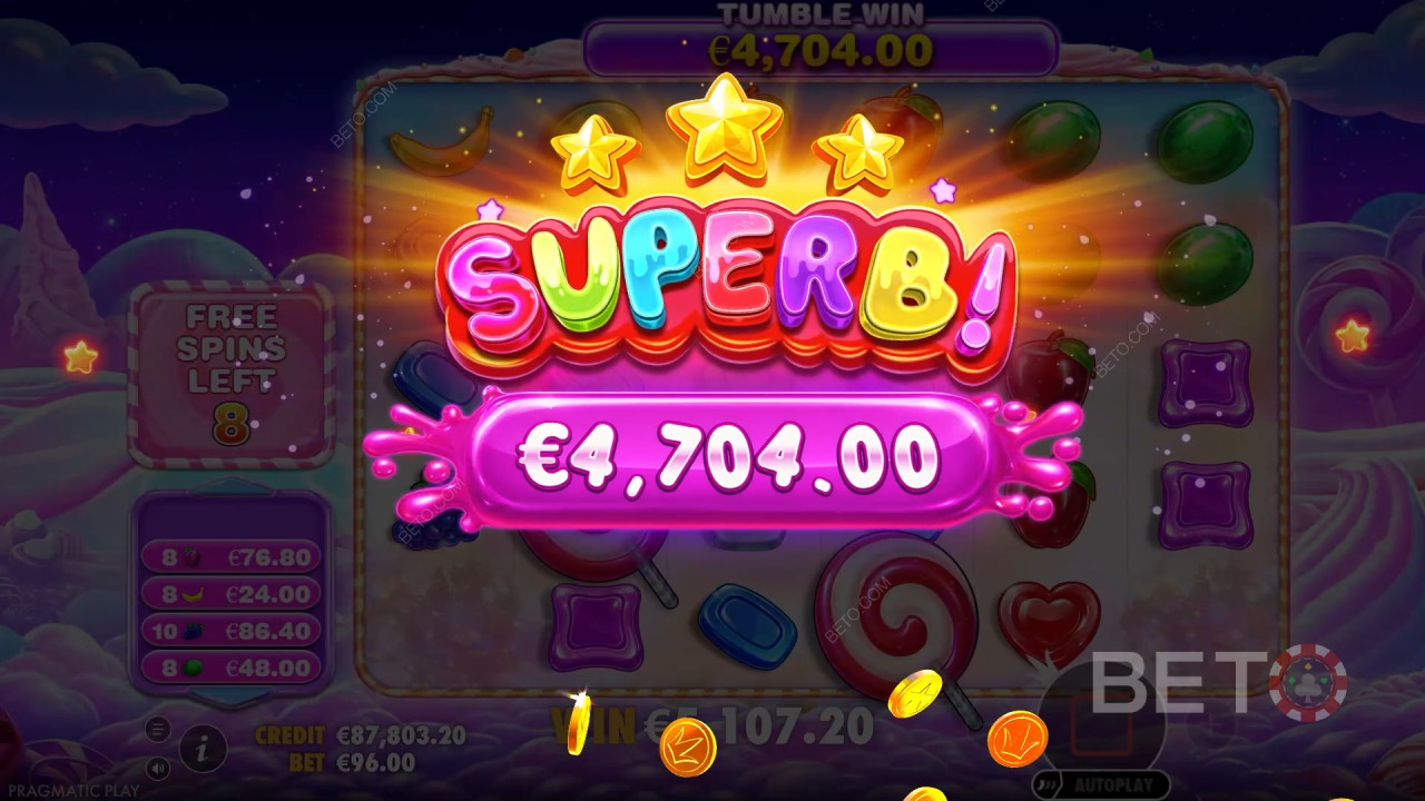 BETO Slots 的Sweet Bonanza 2500 評測