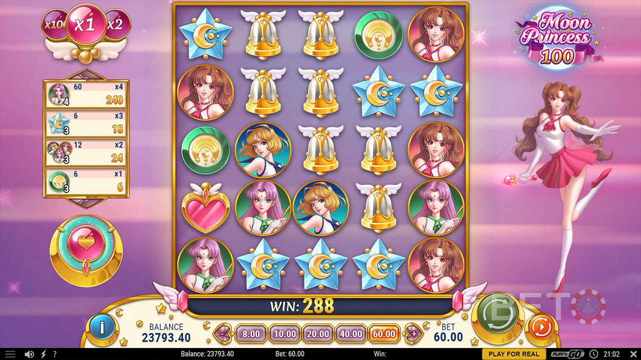 Moon Princess 100 免費遊戲