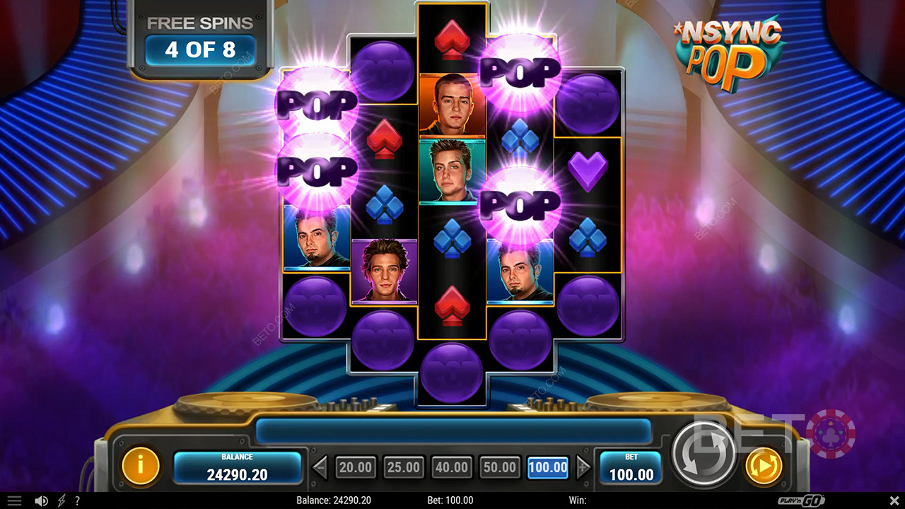 NSYNC Pop 免費遊戲