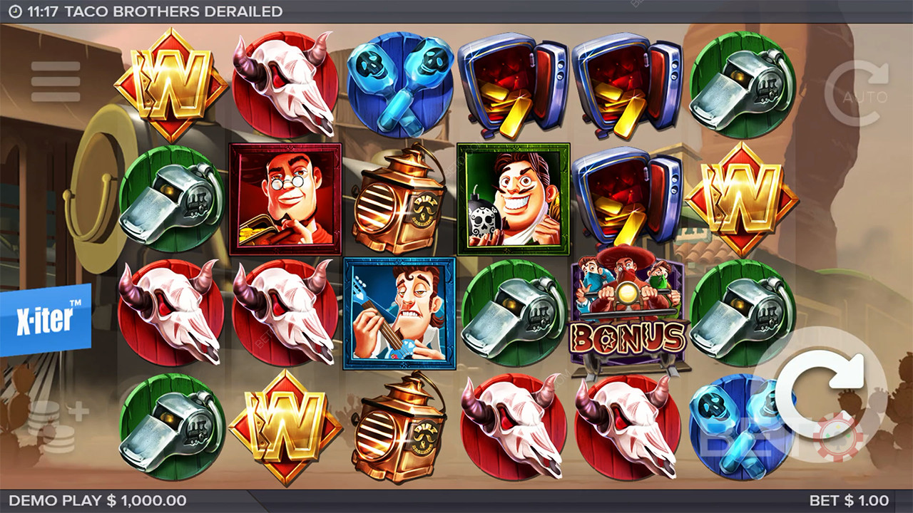 ELK Studios出軌的《Taco Brothers》中的額外功能解釋