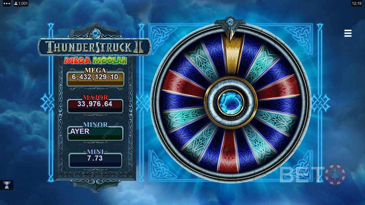 Thunderstruck II Mega Moolah》BETO 老虎機評論