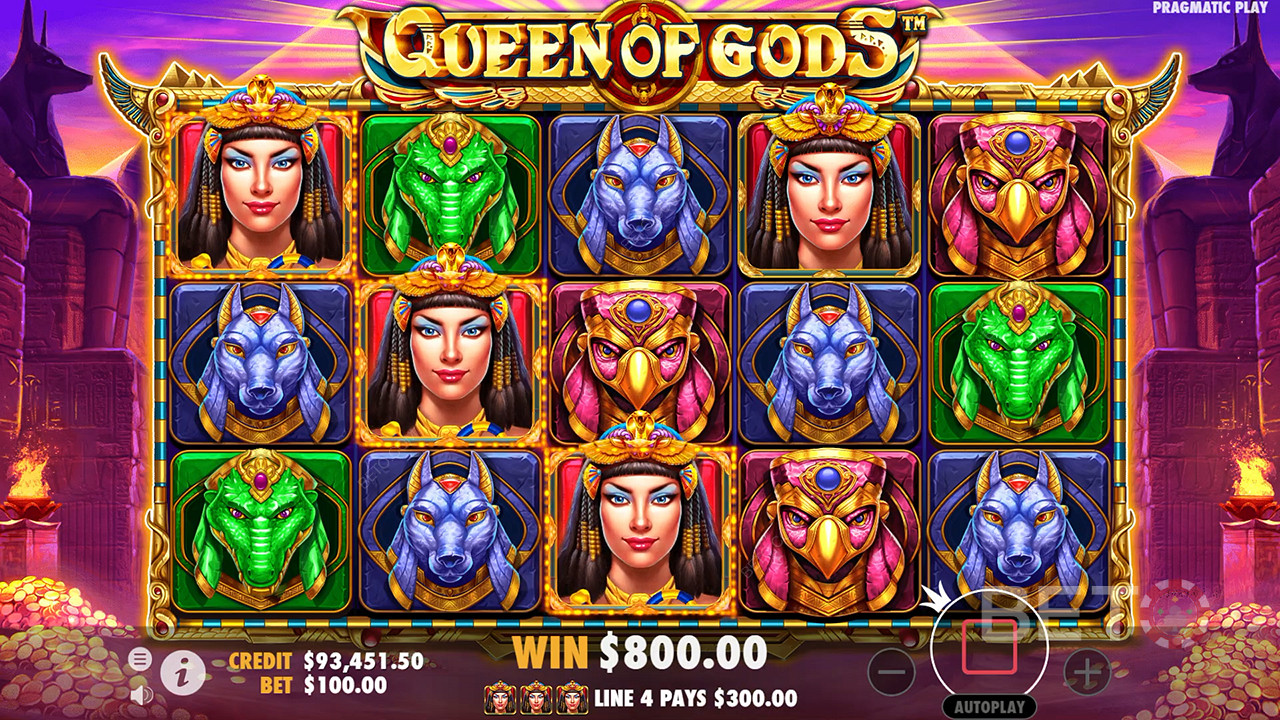 Queen of Gods 免費遊戲