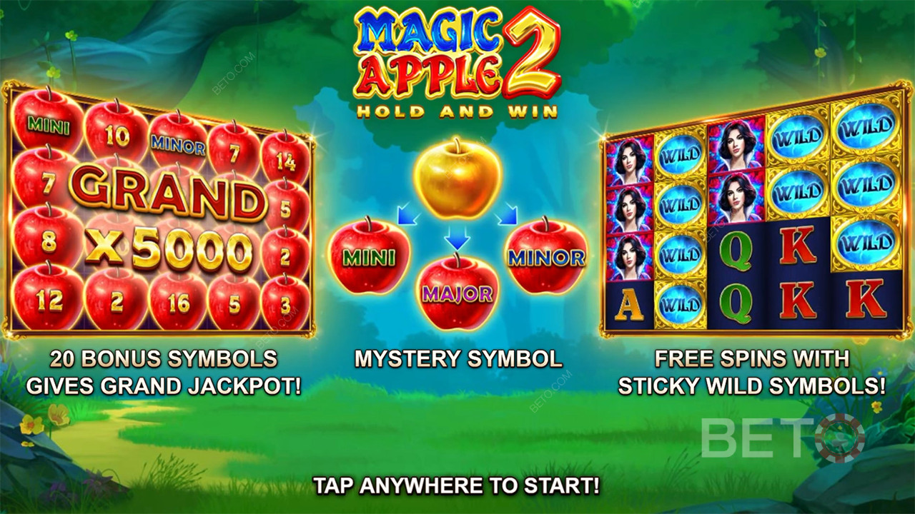Booongo在 Magic Apple 2 中解釋了額外功能