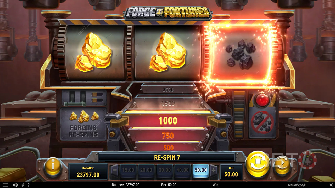 BETO 老虎機的 Forge of Fortunes 評論