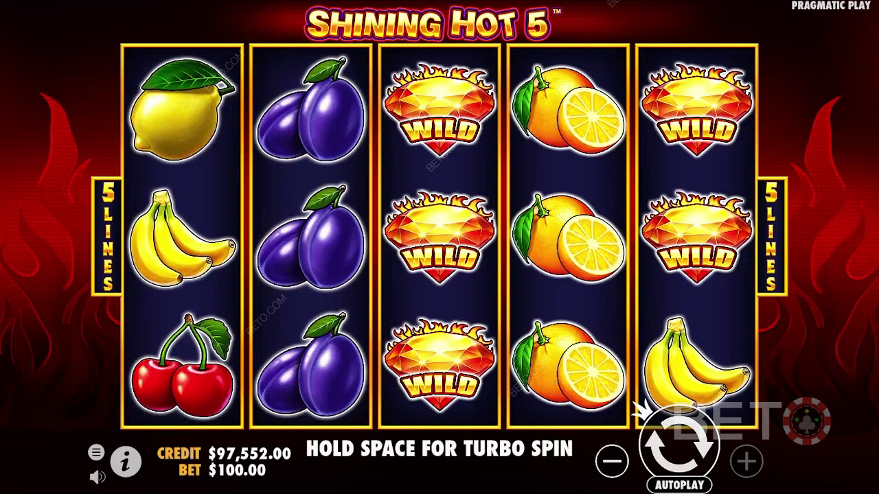 Shining Hot 5 免費遊戲