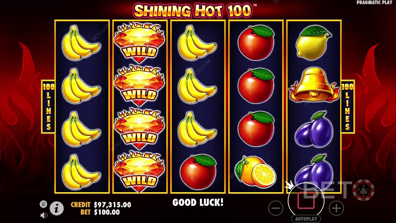 Shining Hot 100 免費遊戲