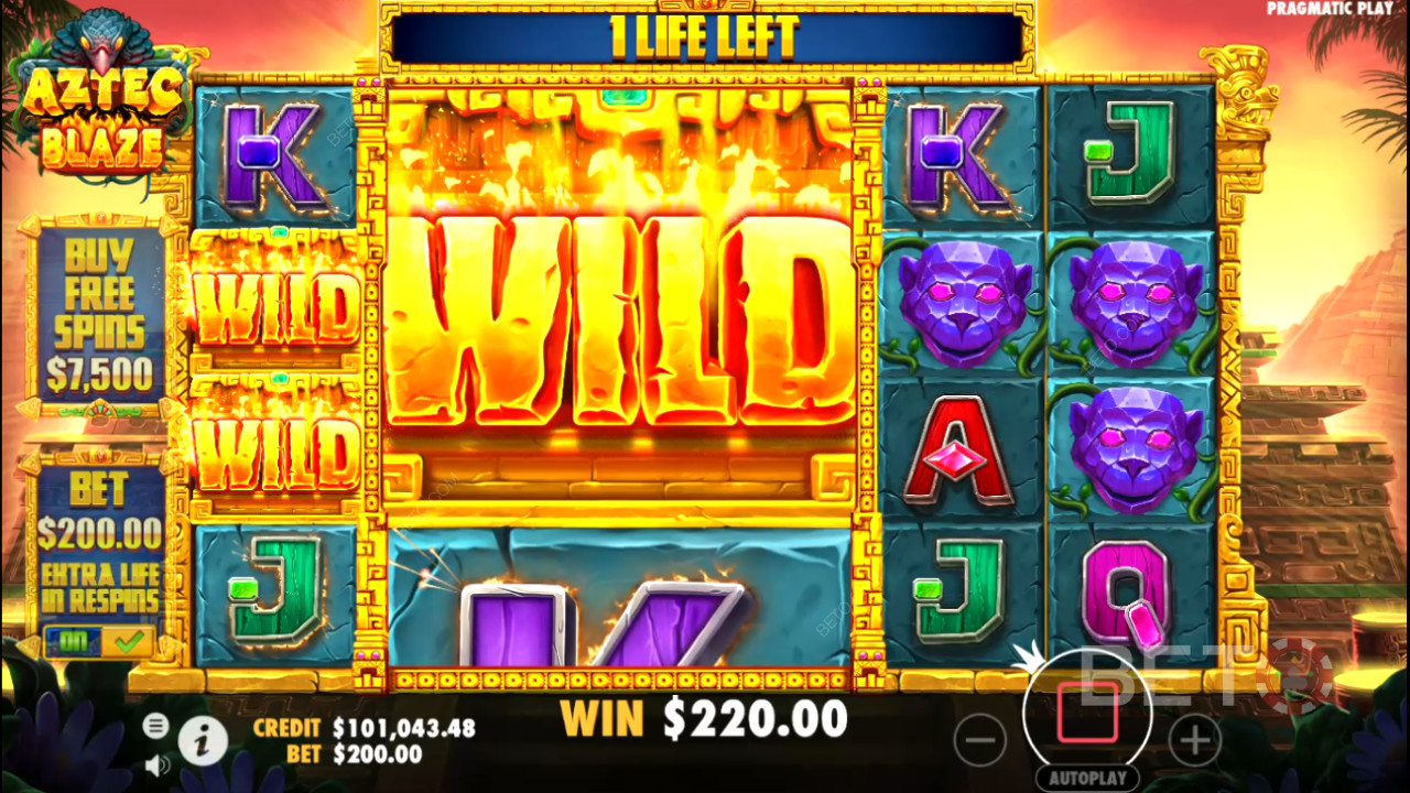 Pragmatic Play的 Aztec Blaze 獎勵功能詳解