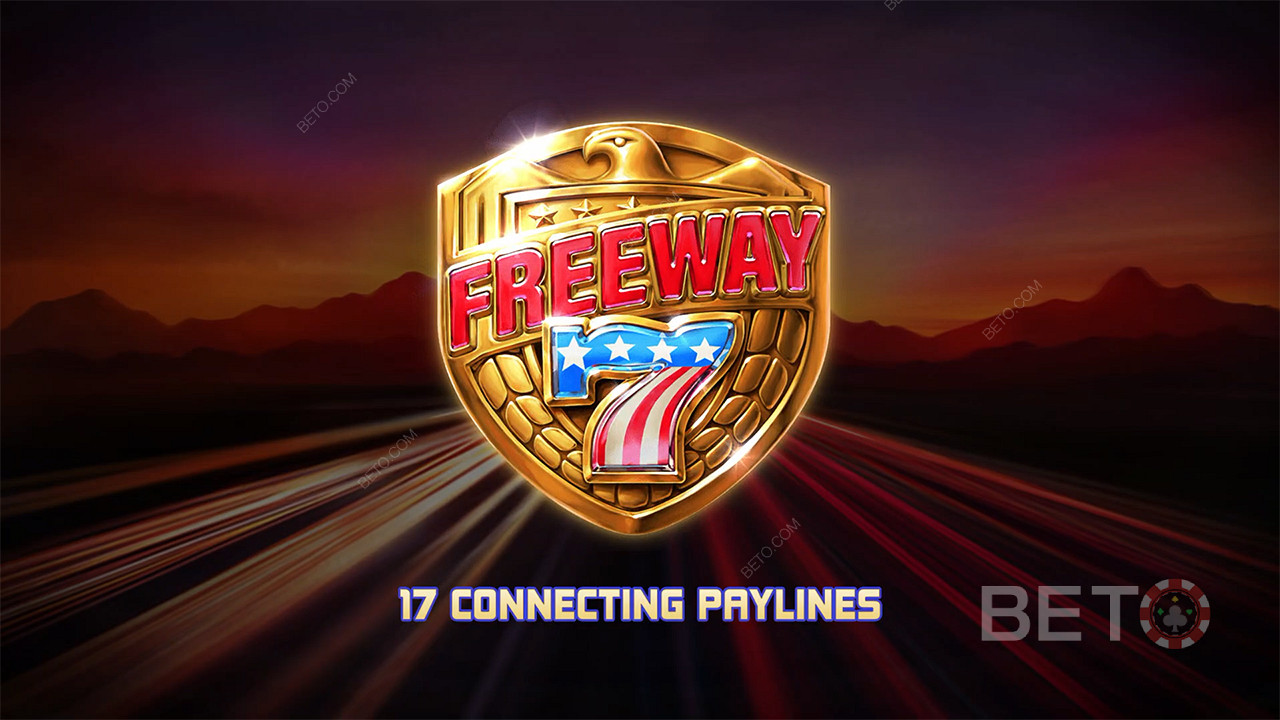 17 條支付線將幫助您在 Freeway 7 老虎機中贏得更多勝利