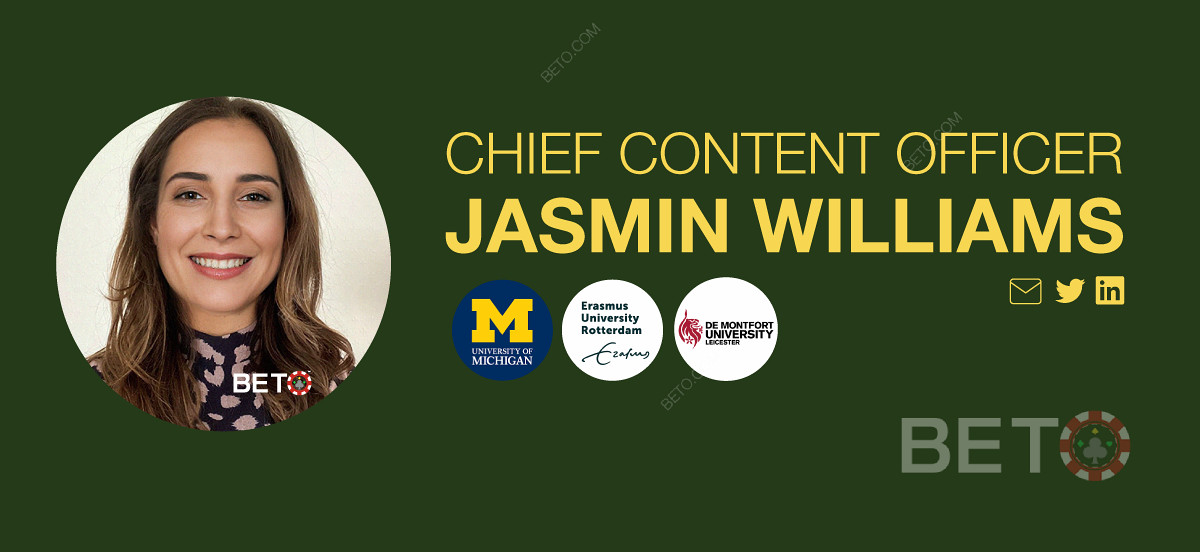 Jasmin Williams - 首席內容官（在線老虎機和評論）