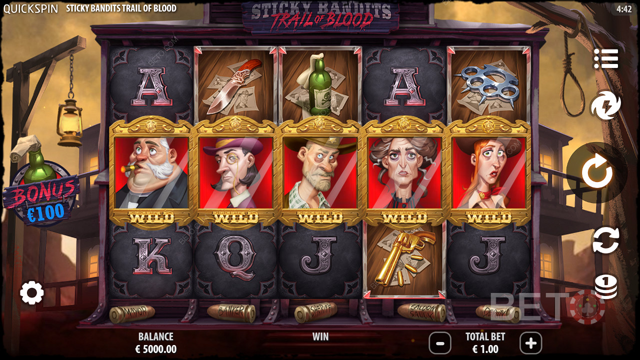 Sticky Bandits Trail of Blood 免費遊戲