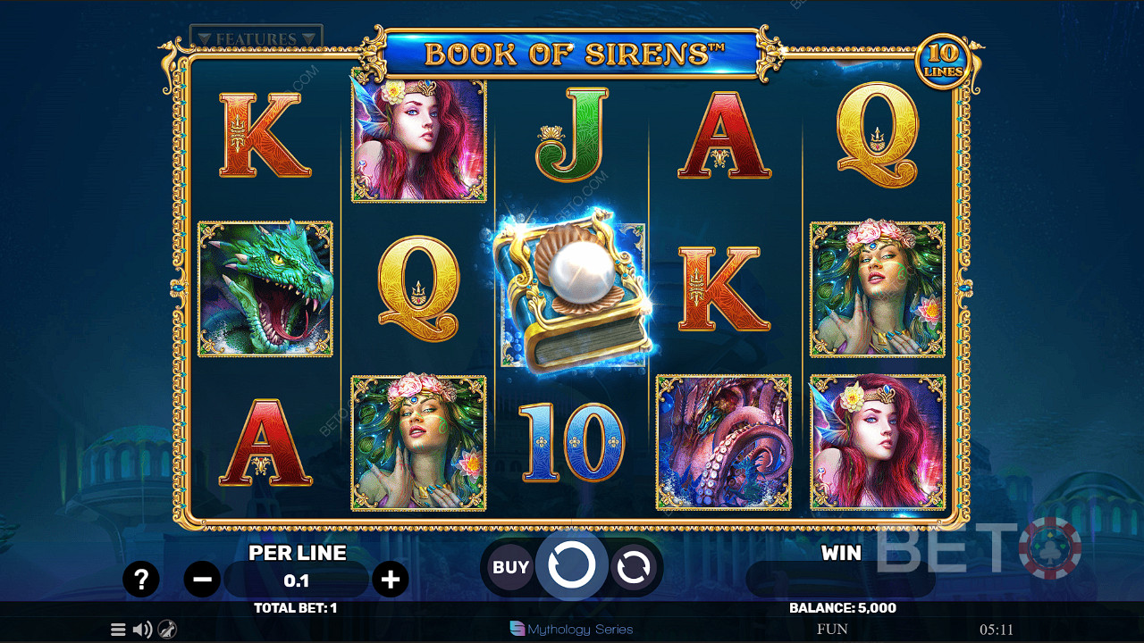 Book Of Sirens 免費遊戲