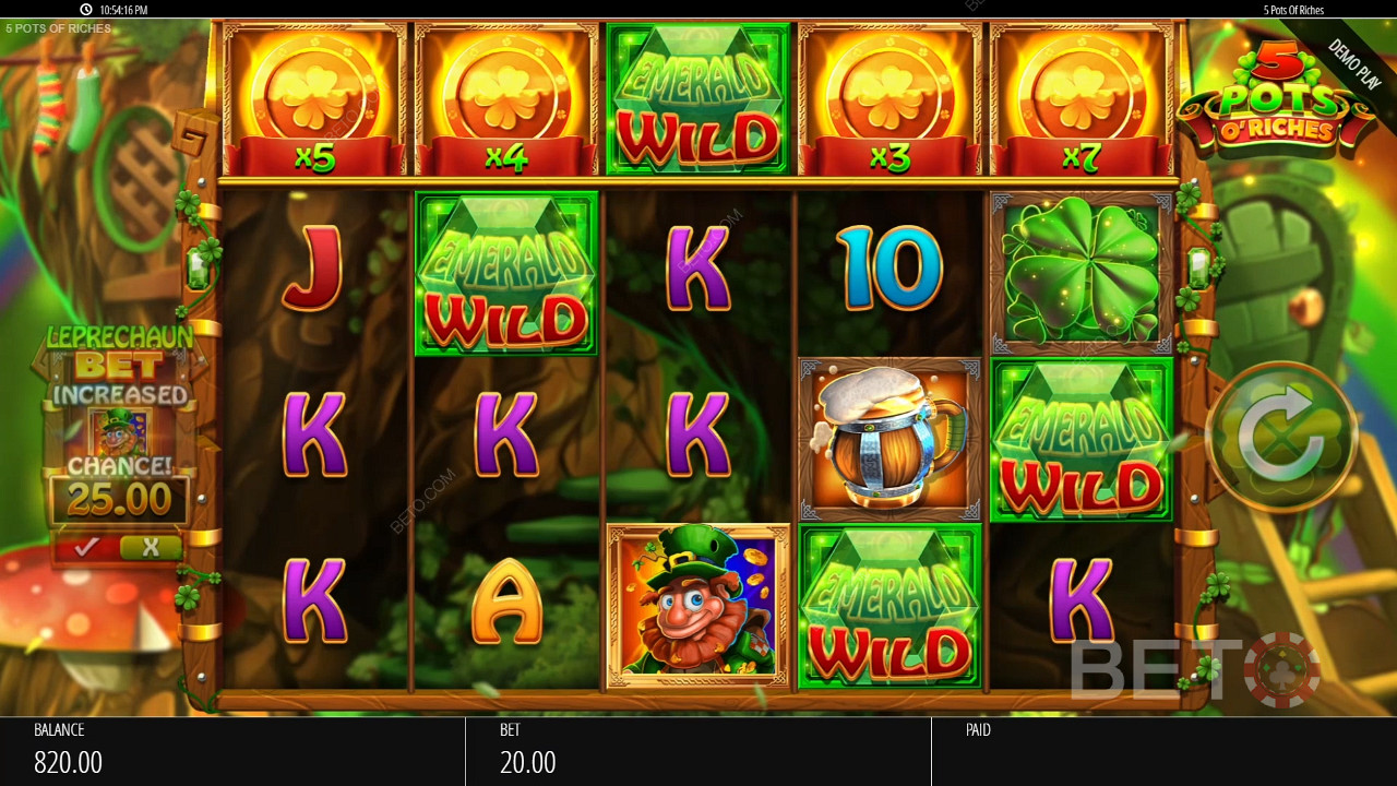 5 Pots O'Riches 免費遊戲