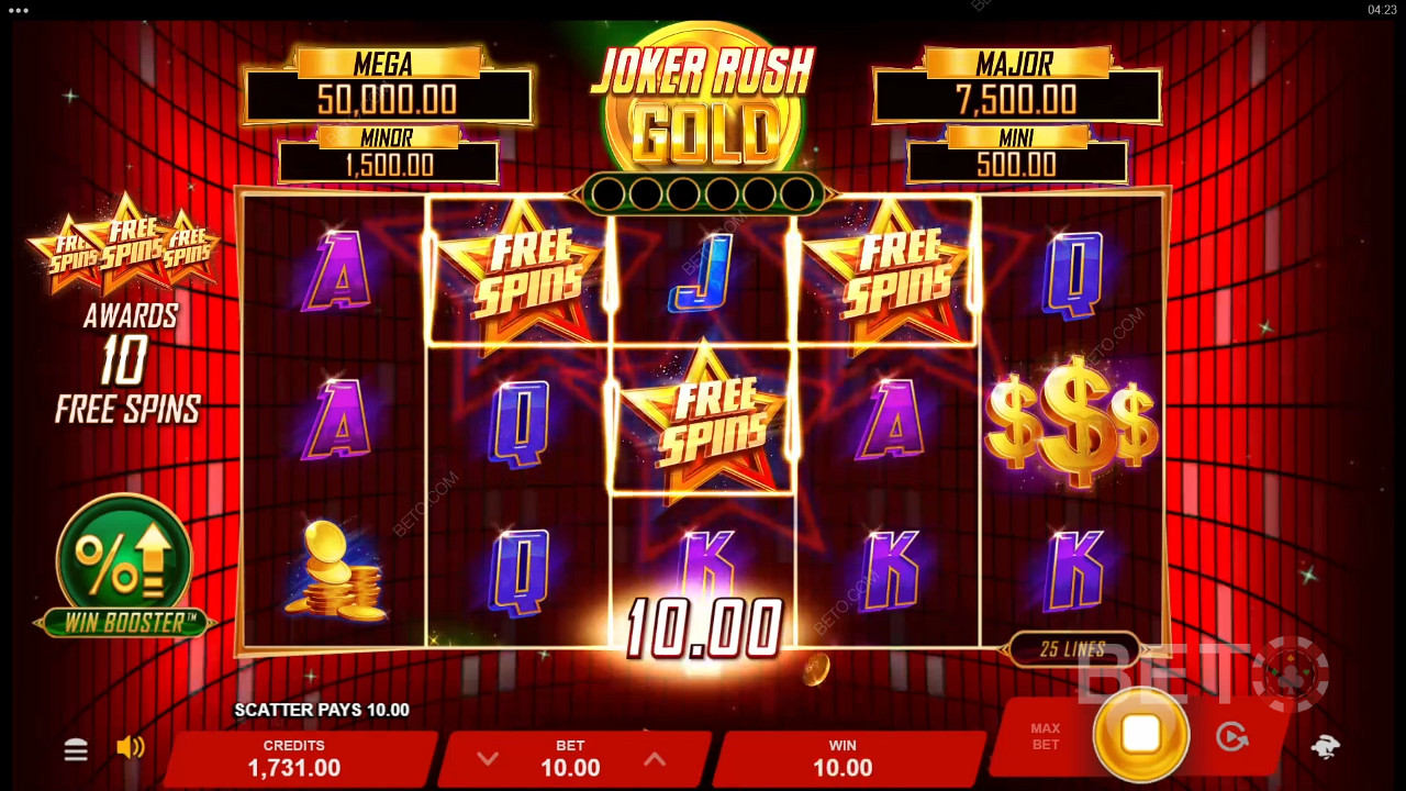 Joker Rush Gold 免費遊戲