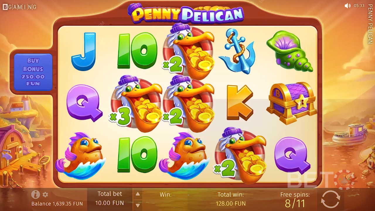 BETO 老虎機的 Penny Pelican 評論