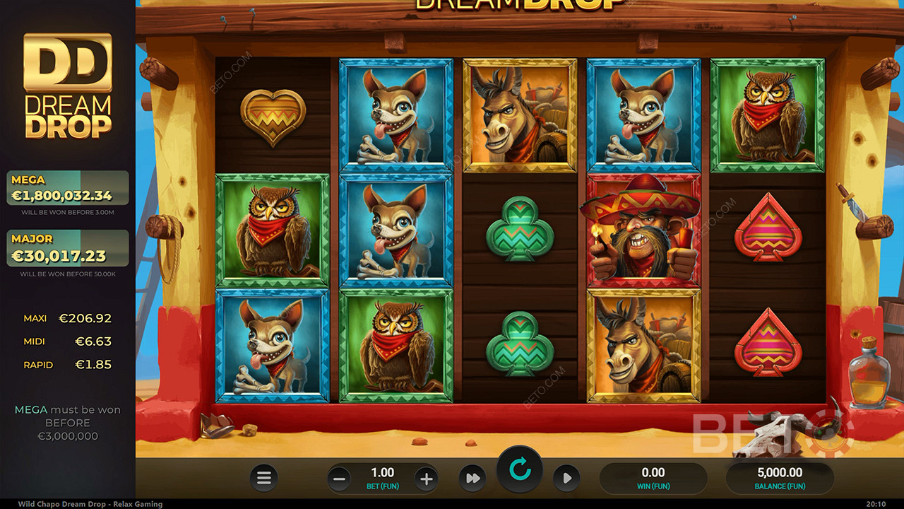Wild Chapo Dream Drop 免費遊戲