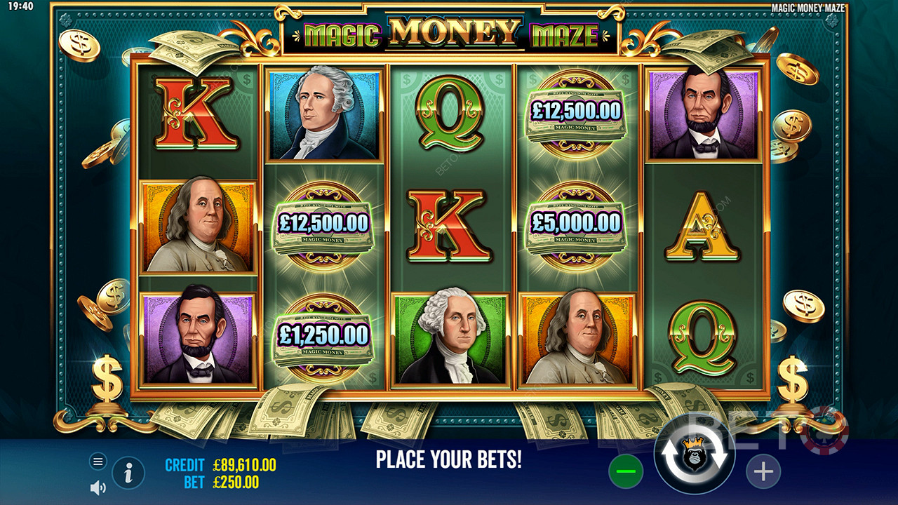 Magic Money Maze 免費遊戲