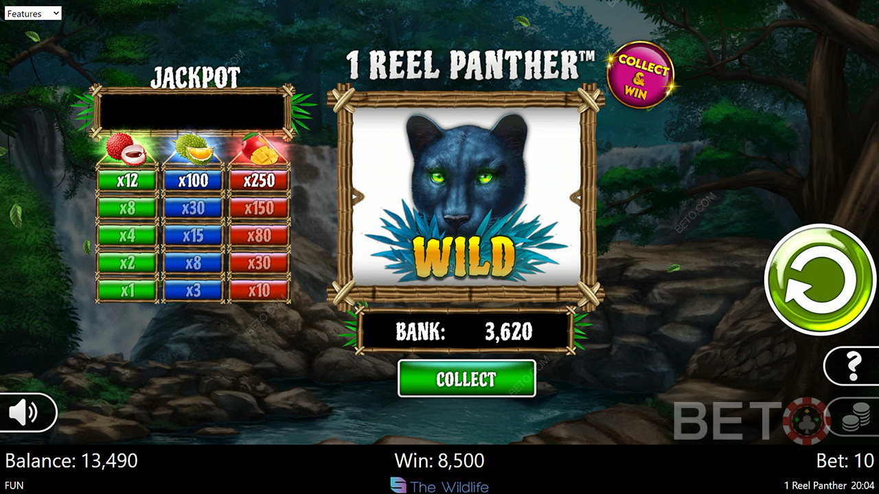 1 Reel Panther 免費遊戲