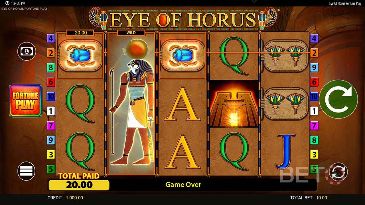 Eye of Horus Fortune Play 免費遊戲